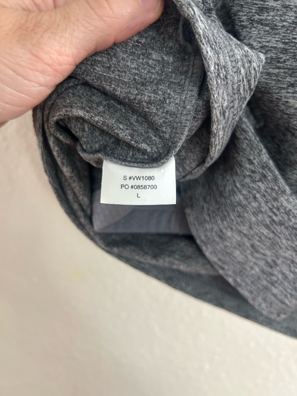 Vuori Elevation Square Neck Tank Top Heather Grey Womens Size L - Picture 7 of 11